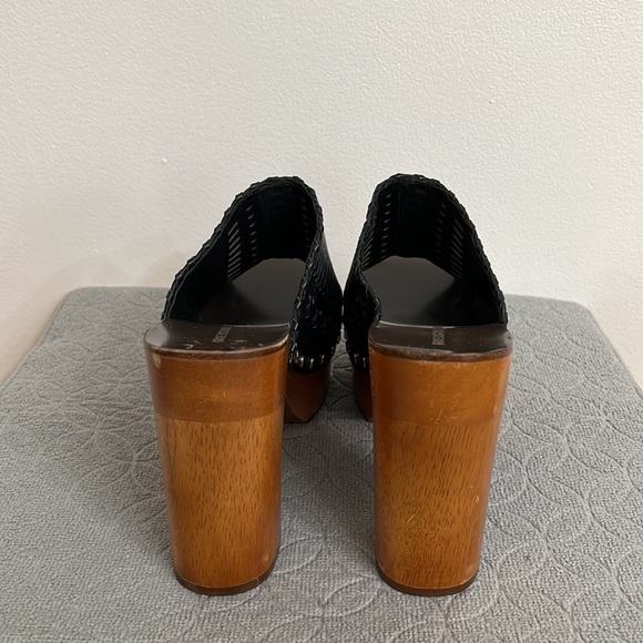 Sigerson Morrison Women's Queen Platform Sandals~Mule~Clog - Picture 6 of 7